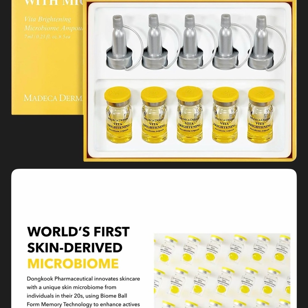 Vita Brightening Microbiome Ampoule - Picture 3 of 4